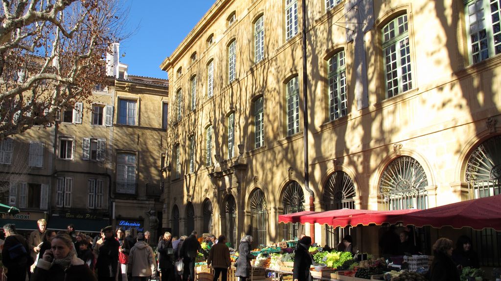 Market in Winter, Aix en Provence