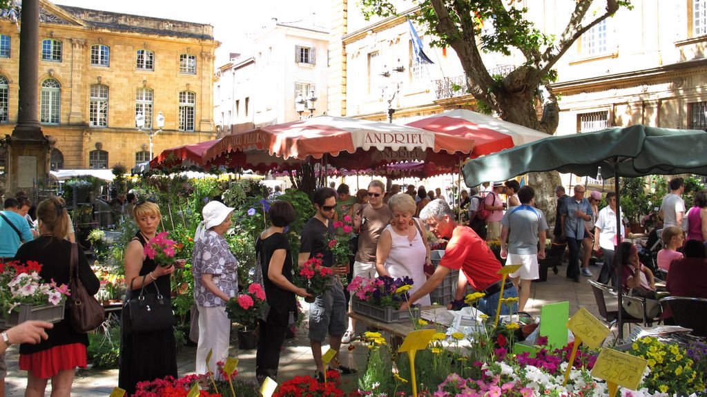 Saturday Market in Aix-en-Provence