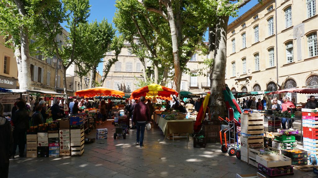Old city of Aix-en-Provence
