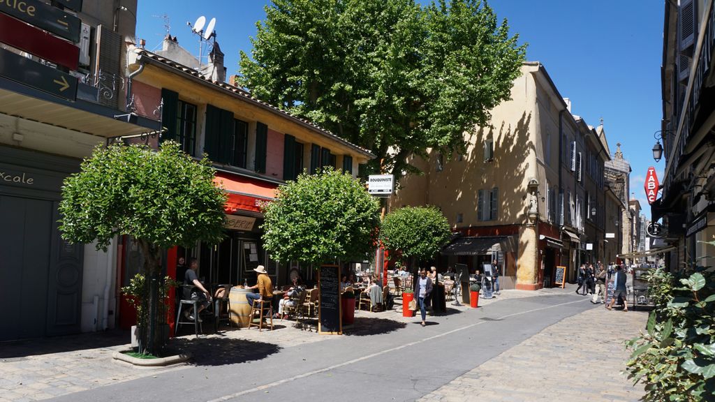 Old city of Aix-en-Provence