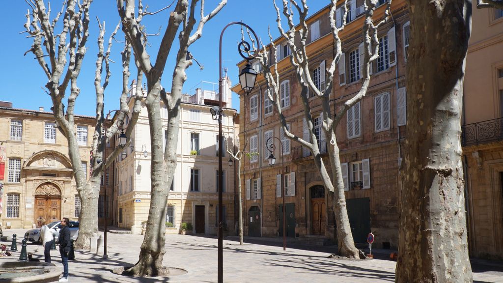 The palace of the archbishop, Aix-en-Provence