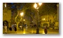 Aix-en-Provence, old city at night, by the city hall