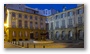 Aix-en-Provence, old city at night, place d'Albertas