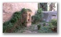 Internal courtyard of a palace in old Aix