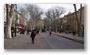 Cours Mirabeau, Aix-en-Provence, in winter lights