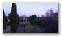 St Victoire at a winter evening