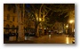 The old city of Aix-en-Provence at night...