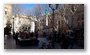 Old city of Aix-en-Provence, on a beautiful winter day