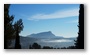 Misty St. Victoire on an otherwise bright winter day