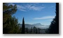 Misty St. Victoire on an otherwise bright winter day