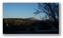 The Sainte Victoire with late afternoon lights in January