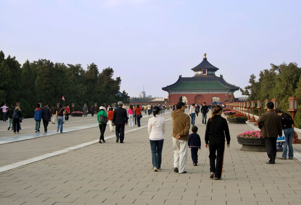 Beijing, Temple of Heaven Park