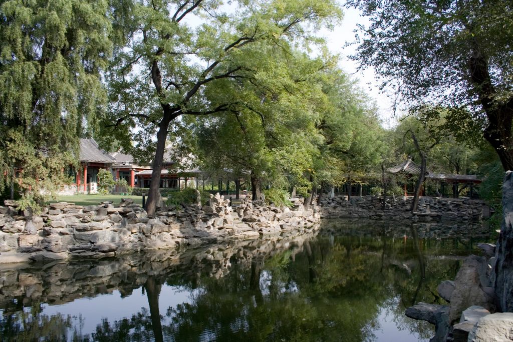 Beijing, Along the Houhai lake