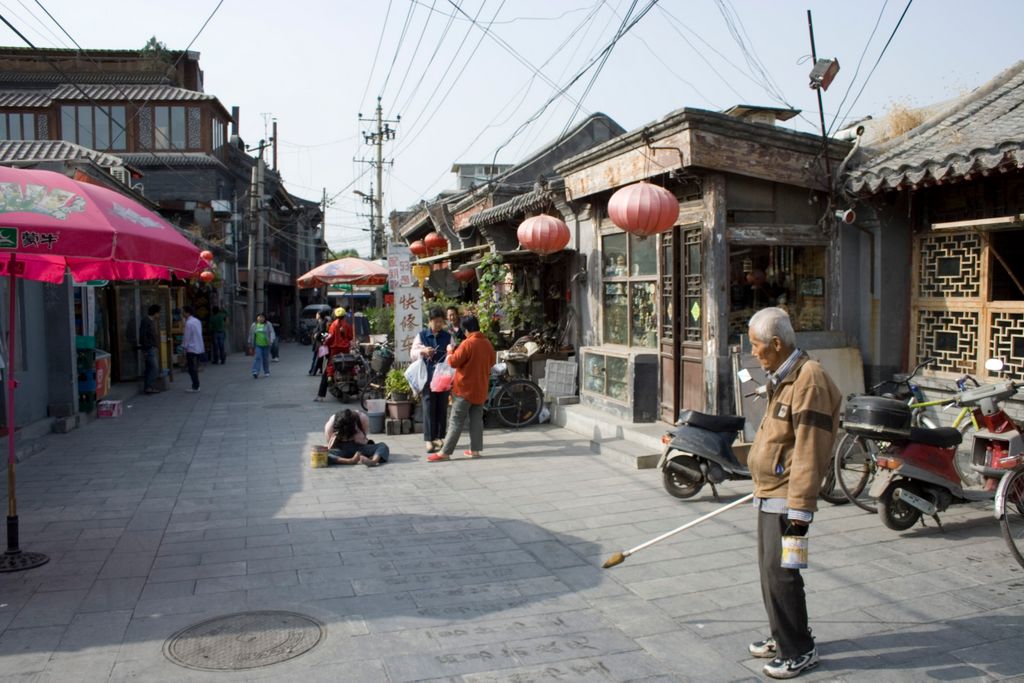 Beijing, Streets around Houai Lake