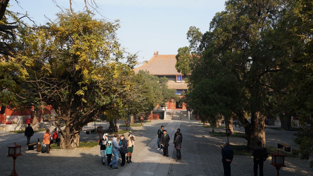 Confucius Temple, Beijing; one of the lesser known places to many, which makes it a peaceful and beautiful place in the big city...