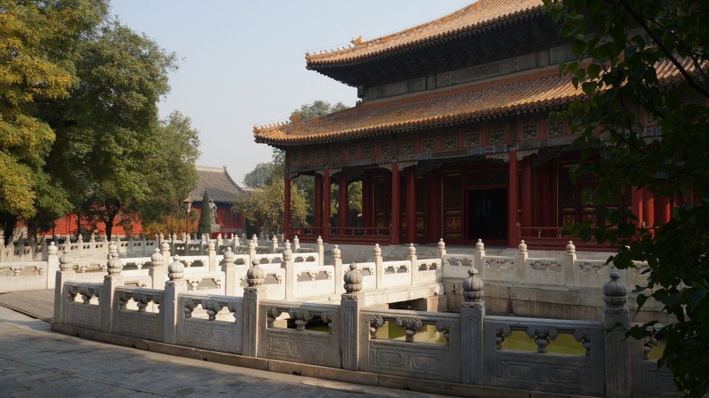 Imperial Academy, just nearby the Confucius Temple, Beijing