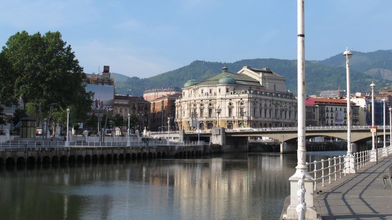 Bilbao, along the Bilbao River