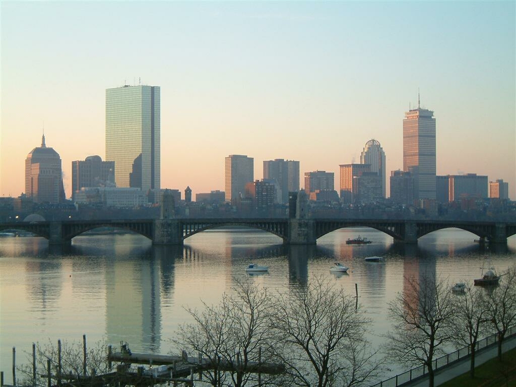 Boston Skyline from Cambdridge