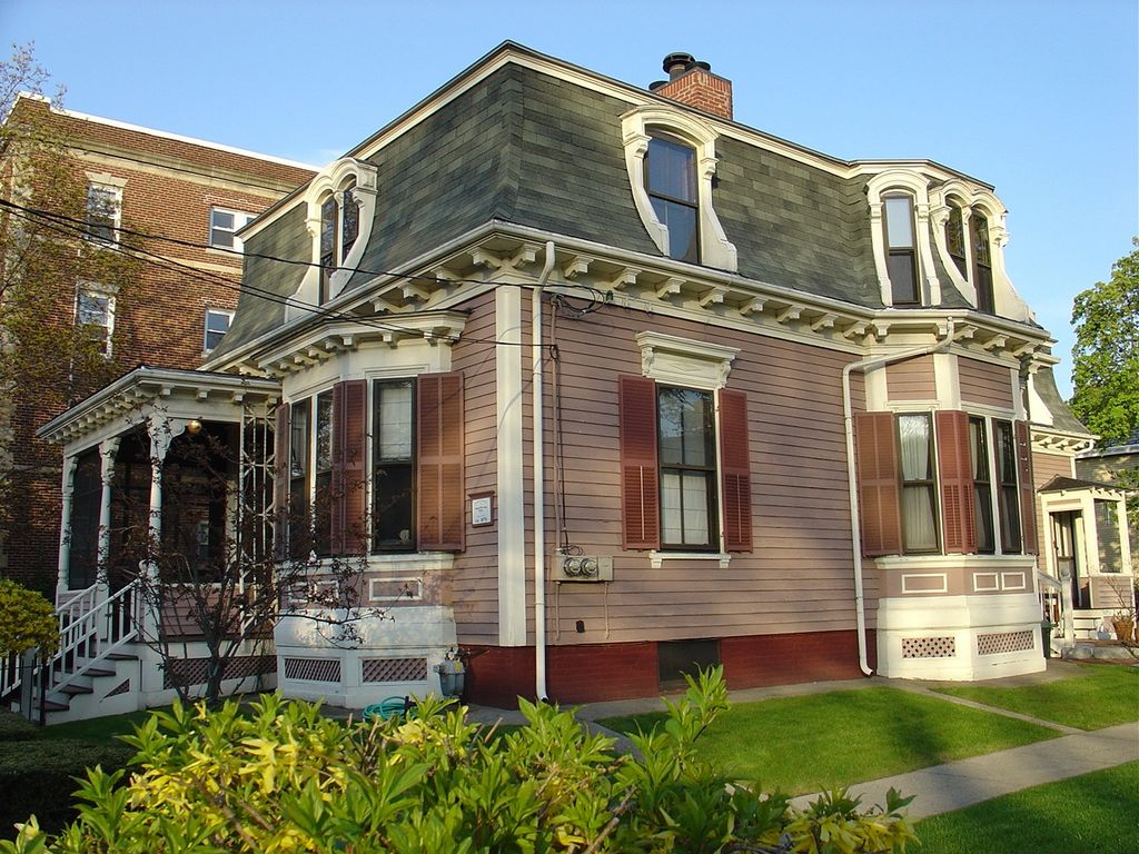 Typical New England house in Cambridge