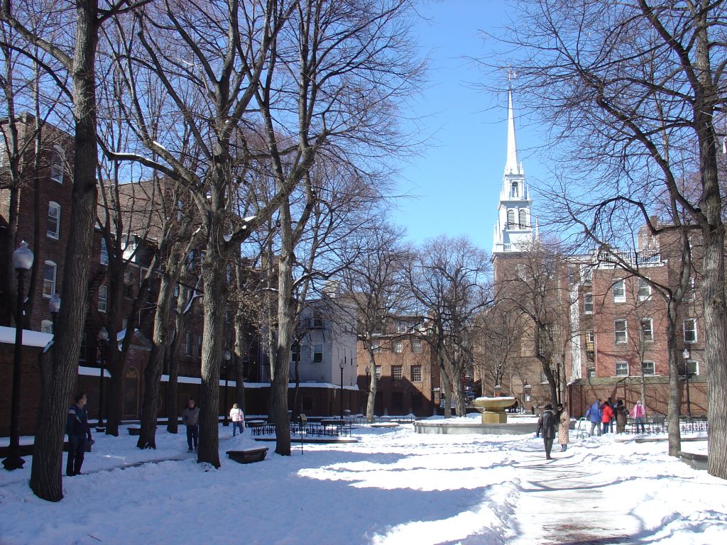 Paul Revere Mall, North End