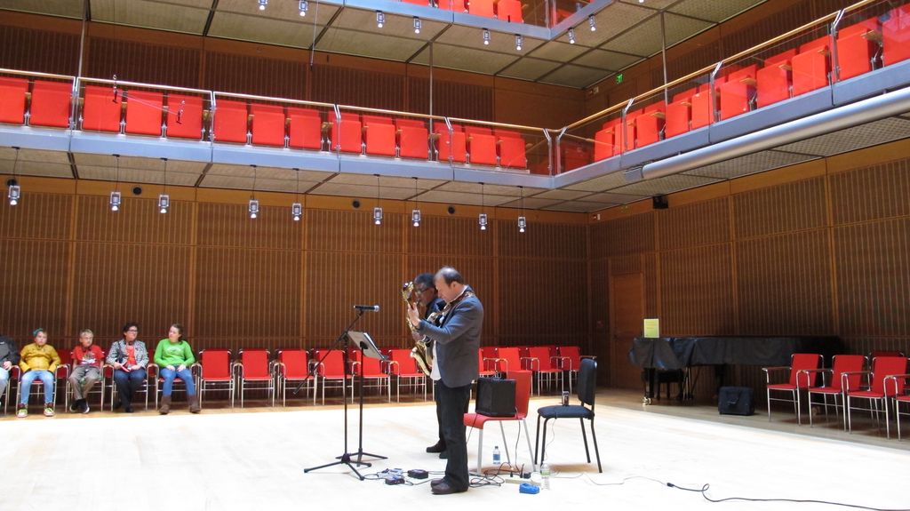 Concert hall of the Gardner Museum, Boston