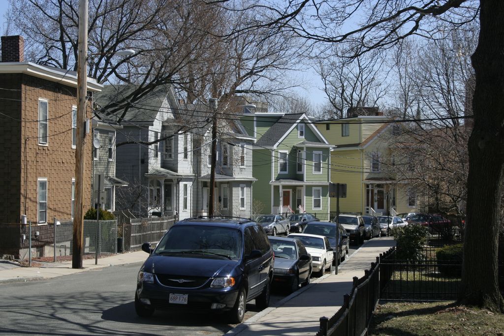 Area of Cambridge between Harvard and the Charles River