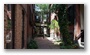 Small courtyard on Revere Street, Beacon Hill, Boston