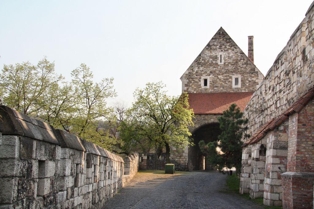 Budapest, walls of the old city