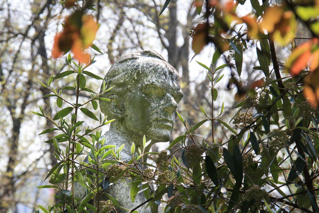 Budapest, Margaret Island, statue of Bartók Béla