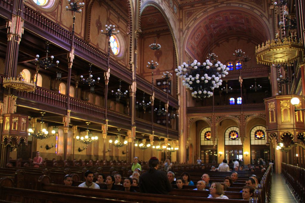 Budapest, the Grand Synagogue of Dohány utca (Tabac street)