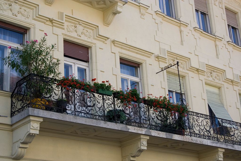 Façades of Budapest...