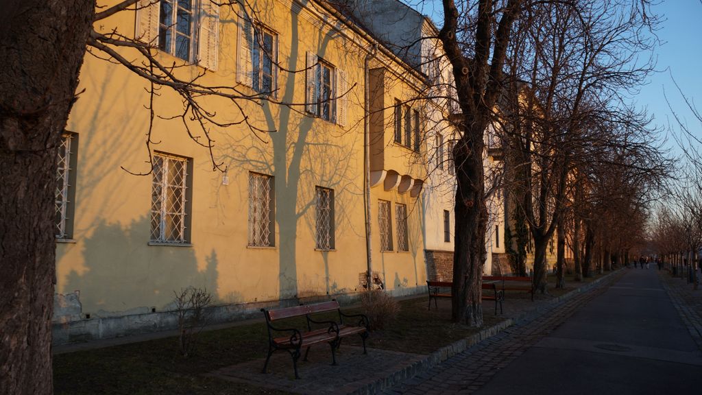 On the Castle Hill of Budapest (Tóth Árpád sétány)