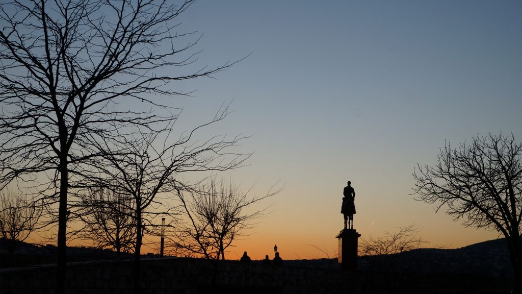 On the Castle Hill of Budapest