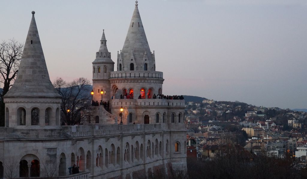 On the Castle Hill of Budapest (Fishermen's bastion)