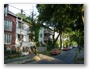 Torockó utca, a characteristic small street in the older (pre-war) residential area