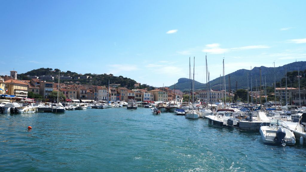 The bay of Cassis