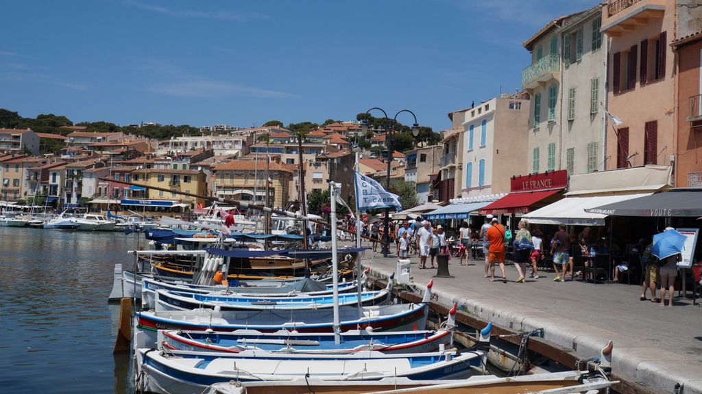 The port of Cassis
