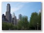 Michigan Avenue Skyline from the Lurie Garden, Millenium Park, Chicago Loop