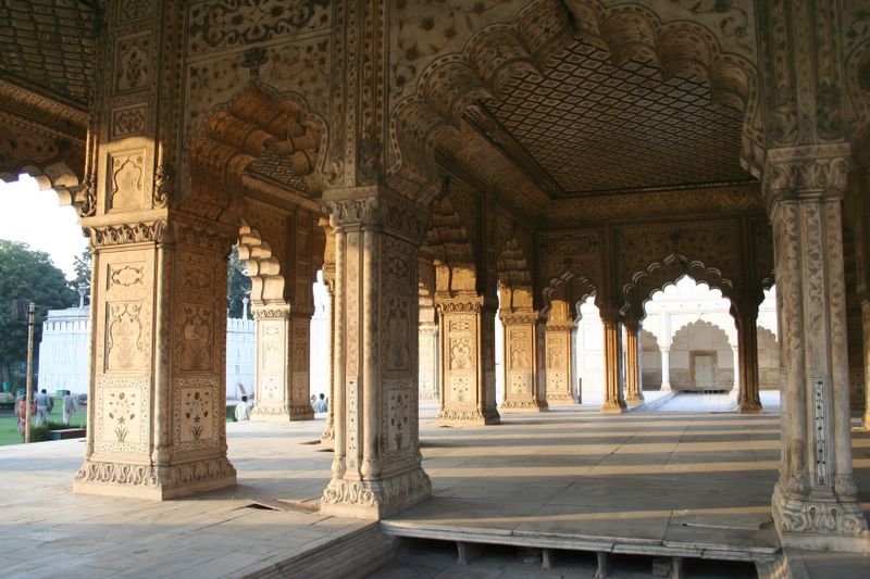 The Khas Mahal in the Red Fort