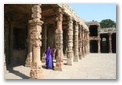 The palace surrounding the Qutb Minar, Delhi