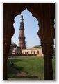 The Qutb Minar, the tallest sandstone tower in India