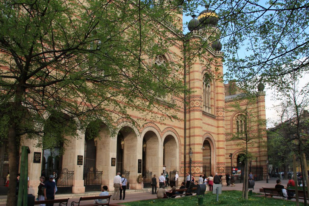 Budapest, the Grand Synagogue of Dohány utca (Tabac street)