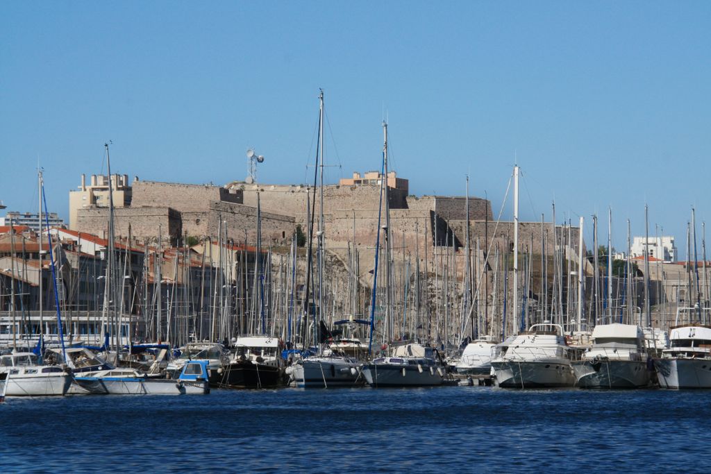 The old harbour of Marseille (