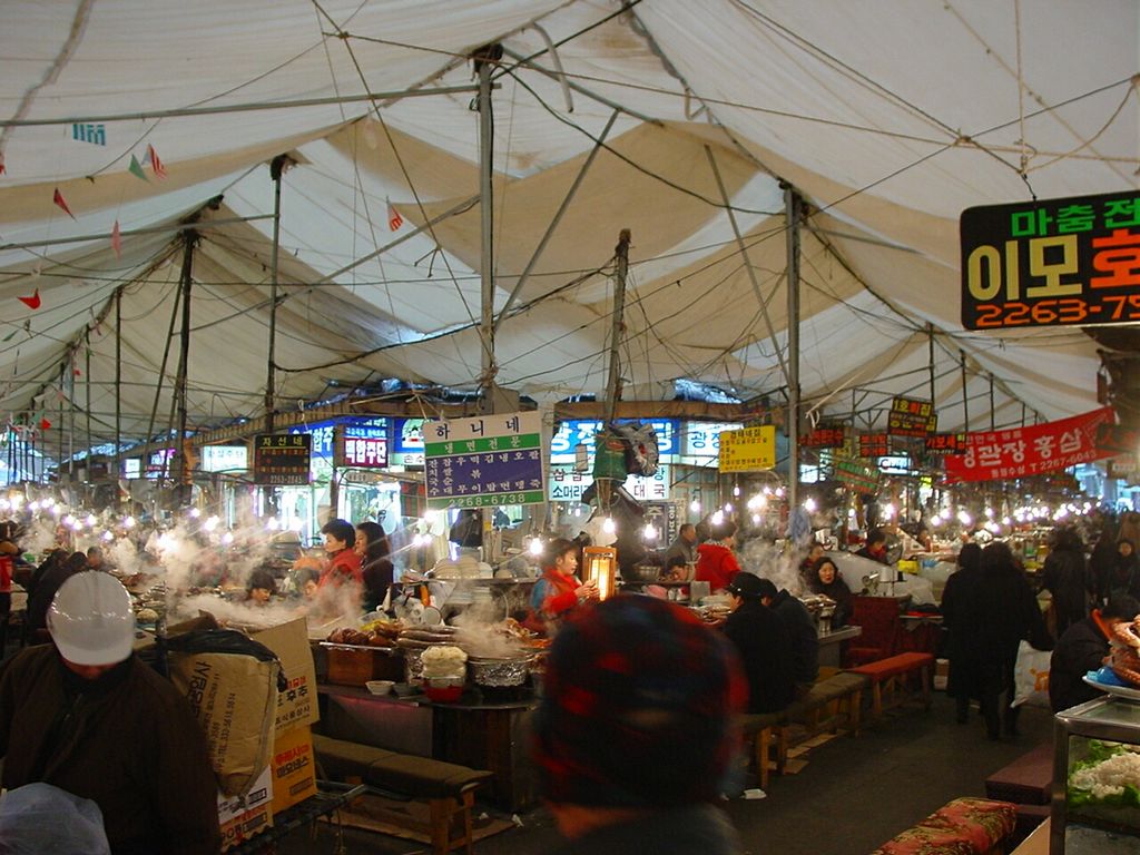 Market in Seoul, Korea