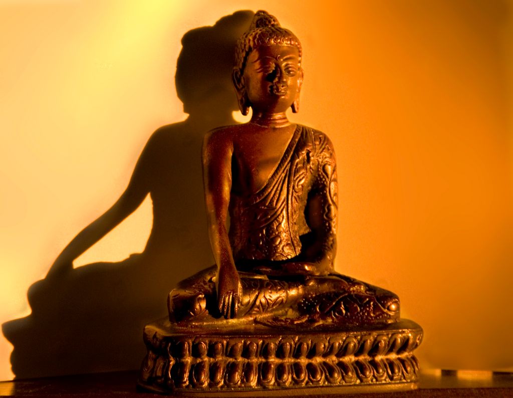 A buddha statue at home…