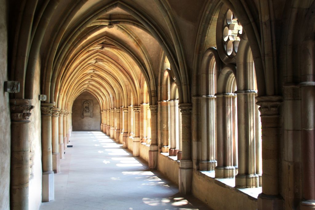 The monastery by the Cathedral of Trier