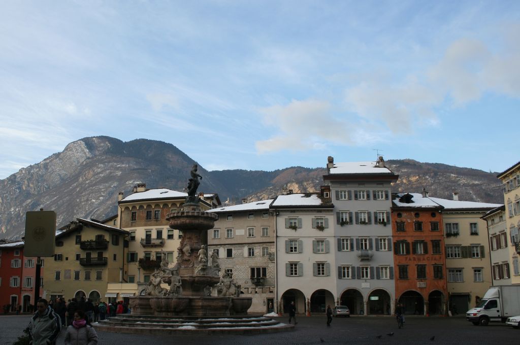 City of Trento, in the Italian Alps