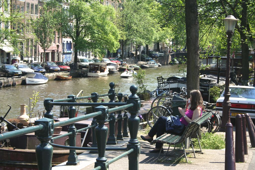 On the Prinsengracht, Amsterdam