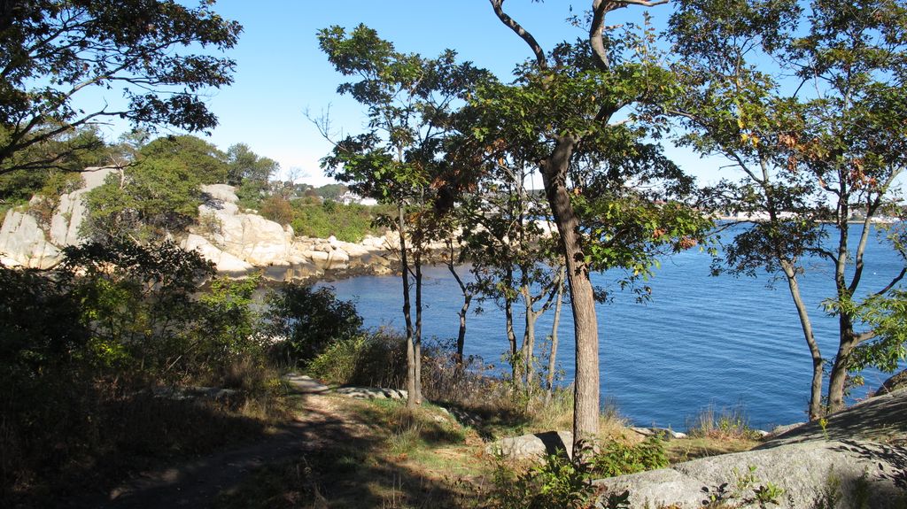 Stage Fort Park in Gloucester, Cape Ann, North-East of Boston