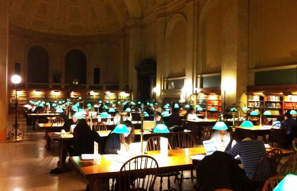 The Boston Public Library